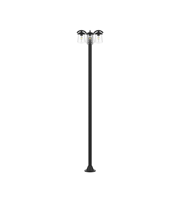 Three Flat Top Garden Lights HR60704